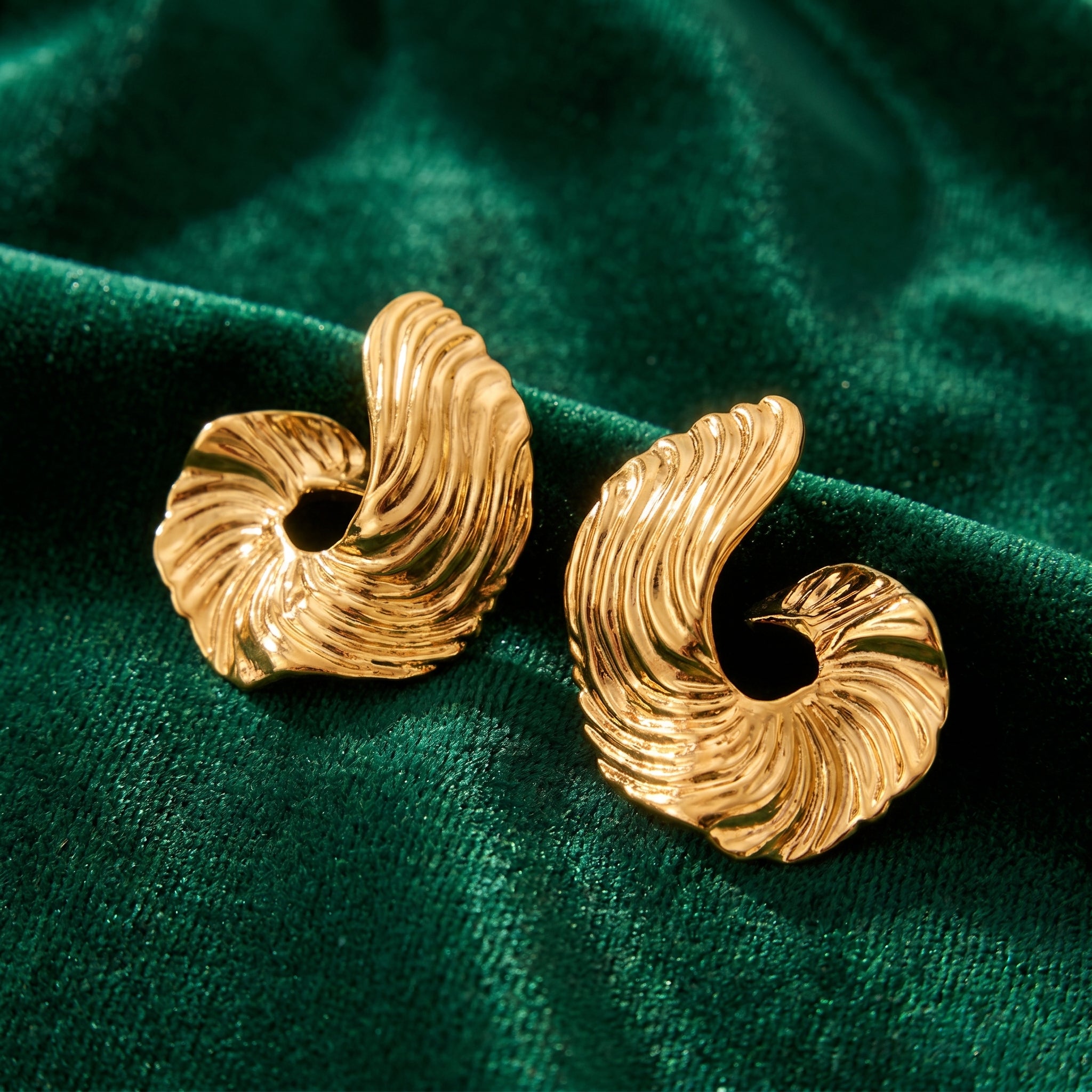 Irregular Metal Abstract Minimal Earrings